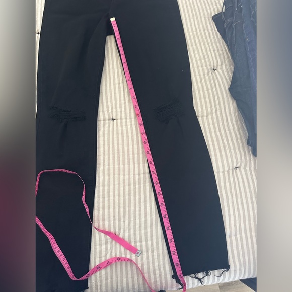 Paige High Waisted Margot Ankle Women's Deep Black Jeans - Picture 9 of 11